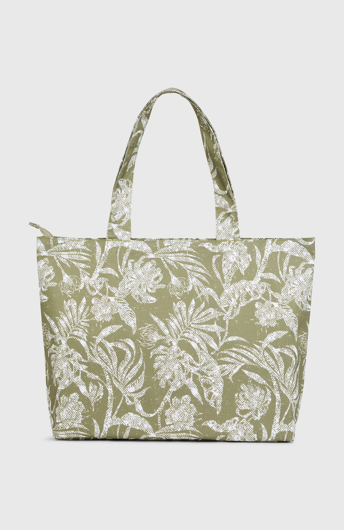 O'Neill Coastal Print Tote - Green Textured Jungle