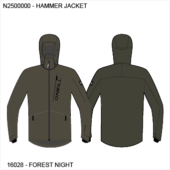 Hammer Jacket - Forest Night