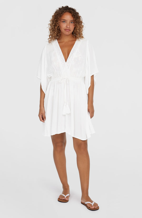 Essentials Cover Up Dress - Snow White