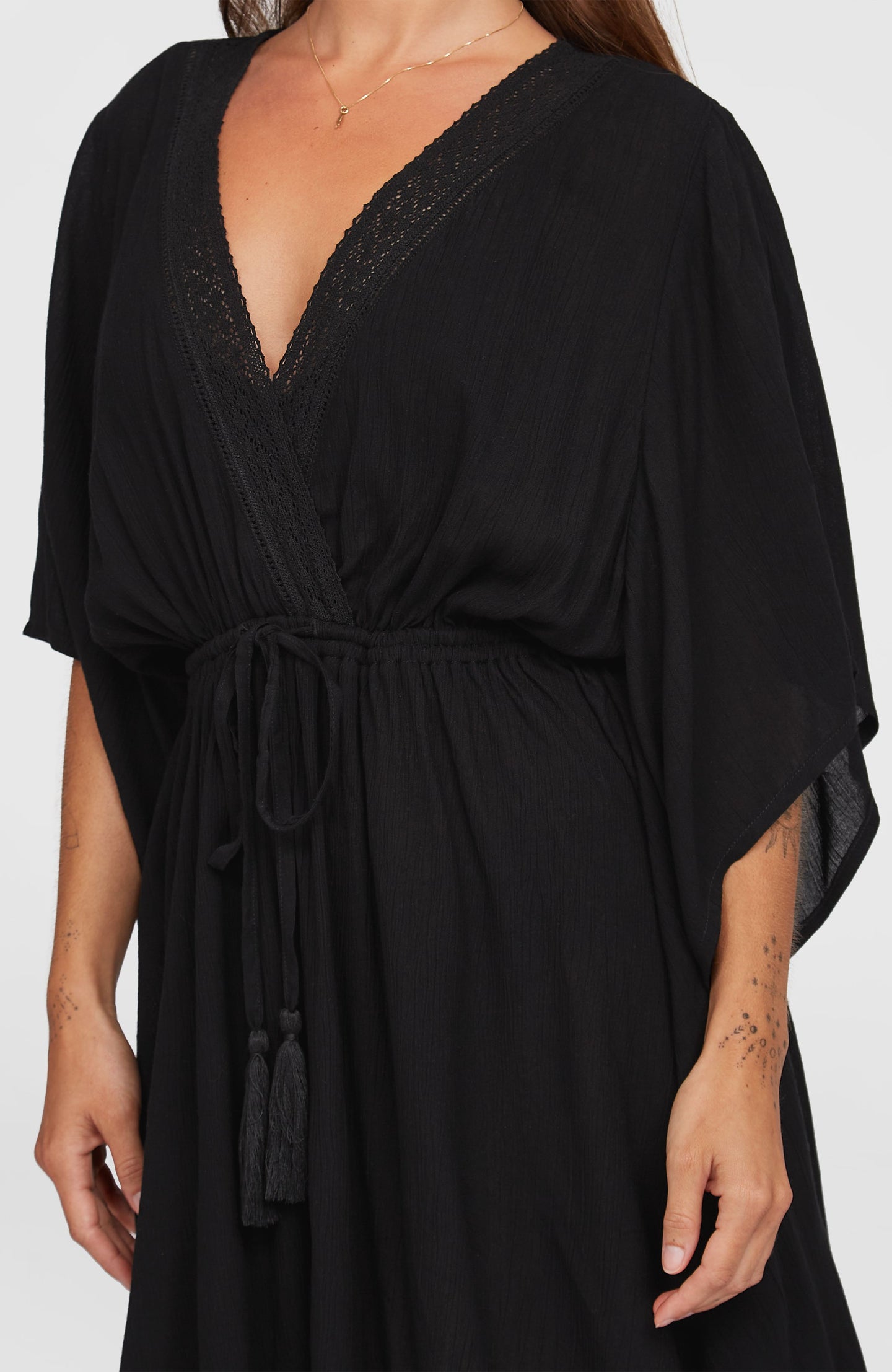 Essentials Cover Up Dress - Black Out