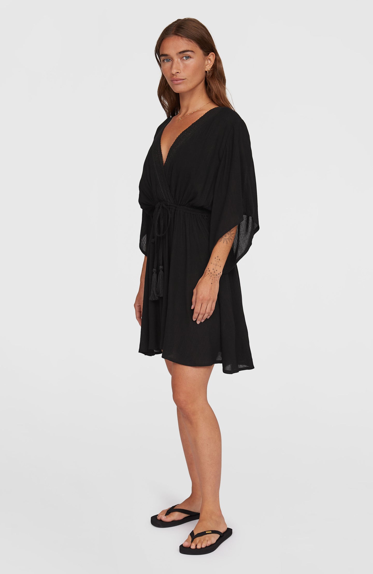 Essentials Cover Up Dress - Black Out