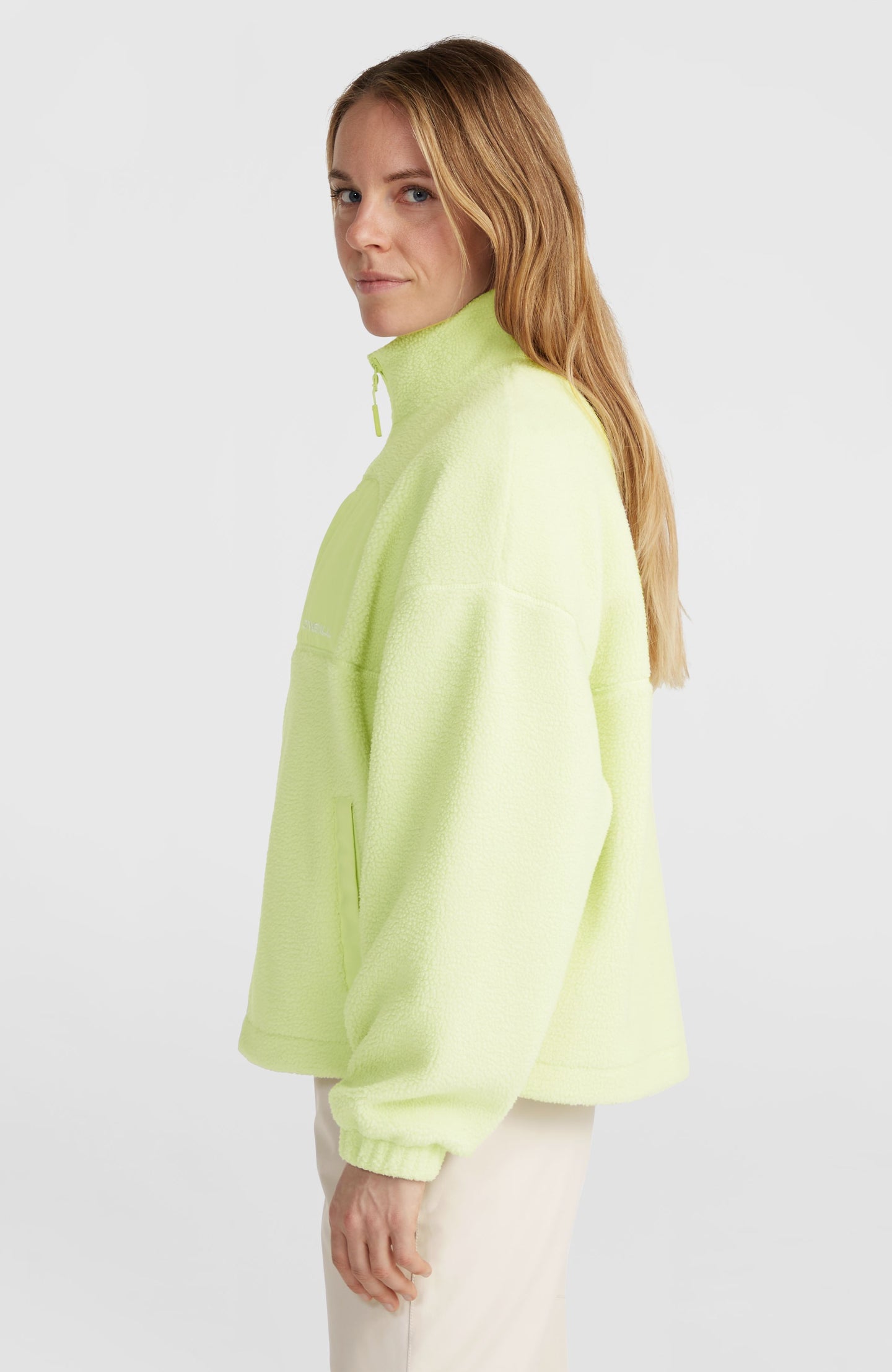 O'Neill High Pile Fz Fleece - Lime Wash