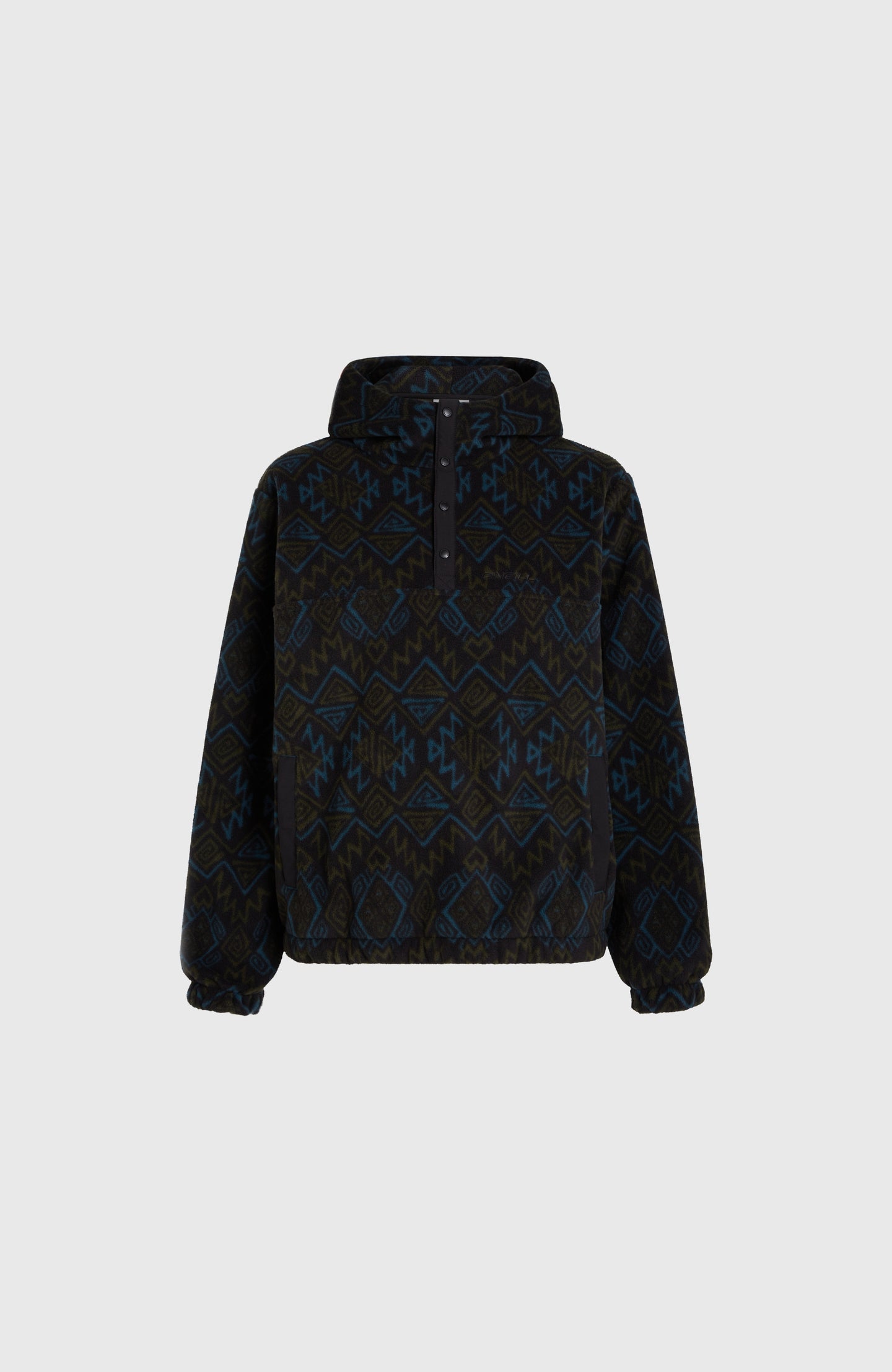 O'Neill Superfleece Hz Hoodie - Black Retro Ikat