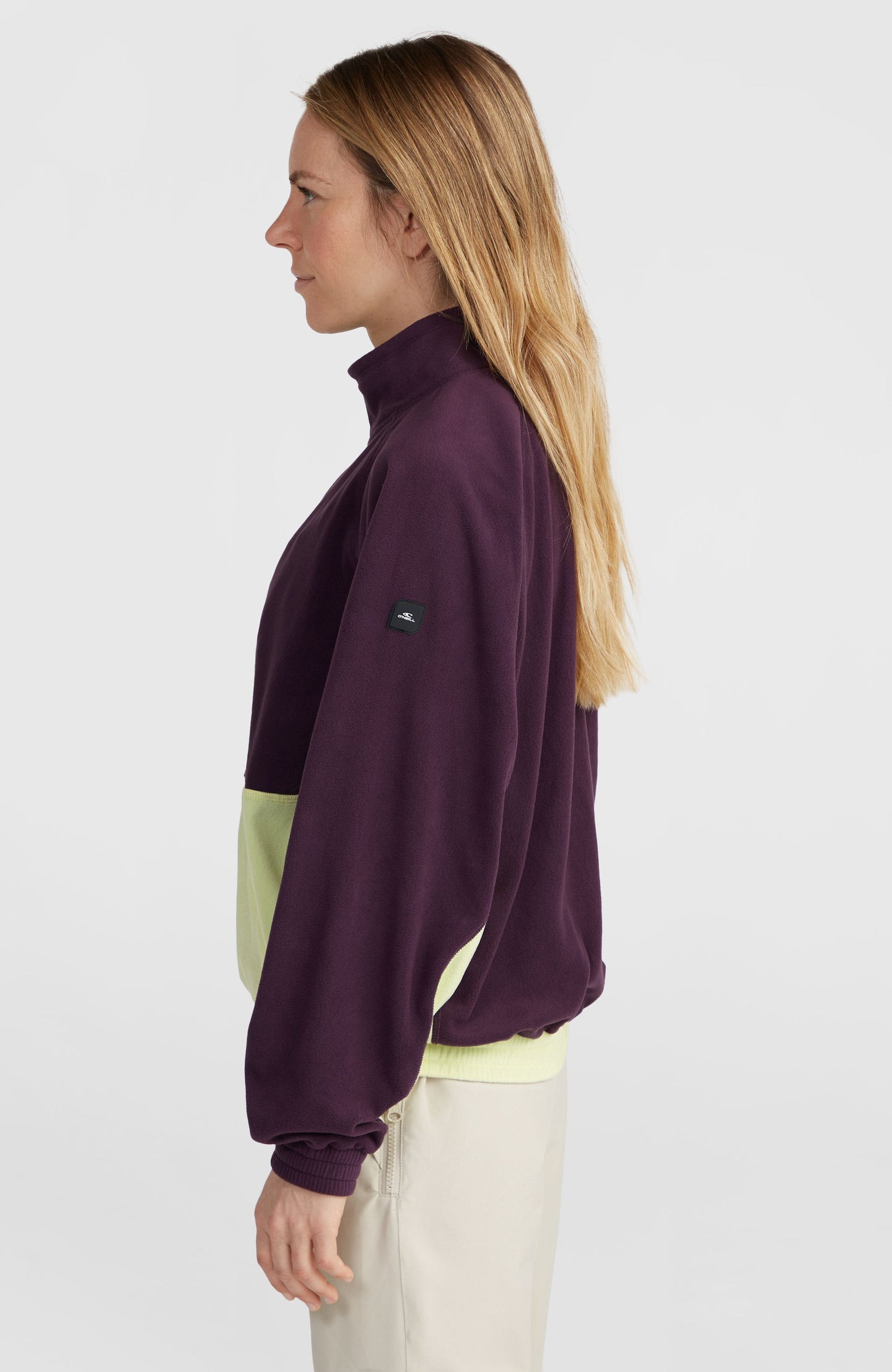 O'Riginals Polartec 100 Hz Fleece - Aubergine Colour Block