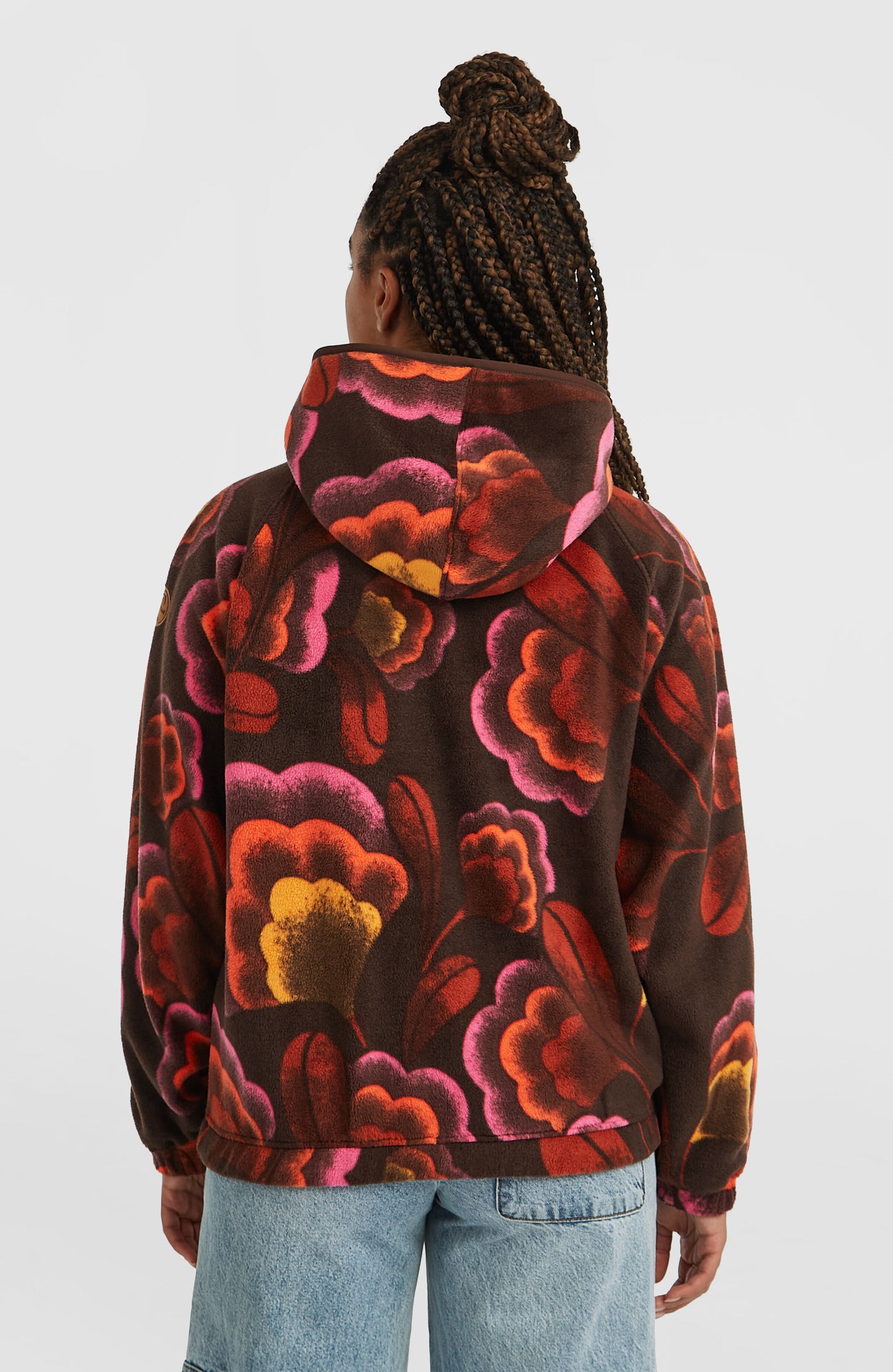 O'Riginals Superfleece Hood - Brown Originals Flower