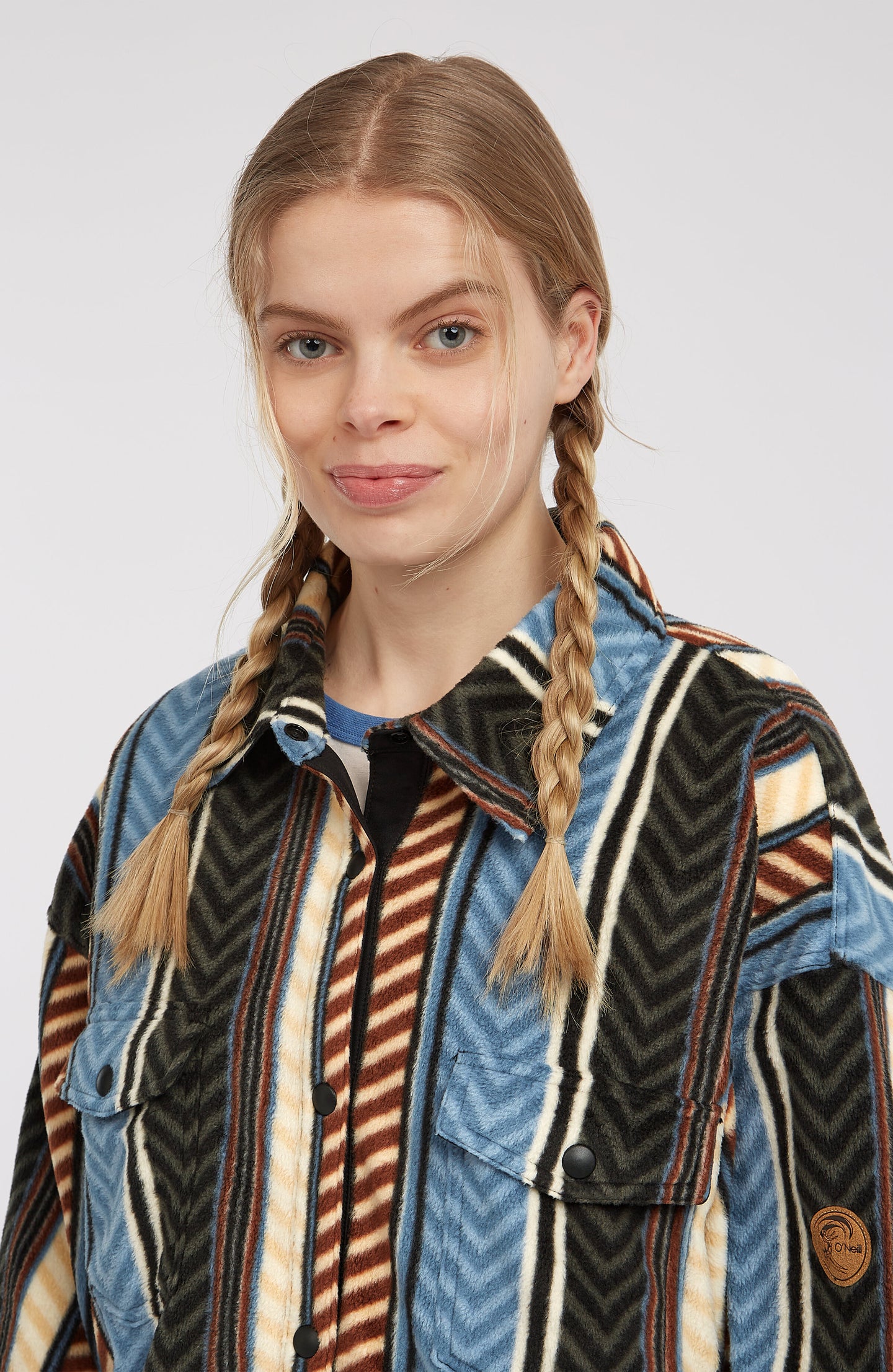 O'Riginals Superfleece Shirt - Blue Vintage O'Neill Stripe