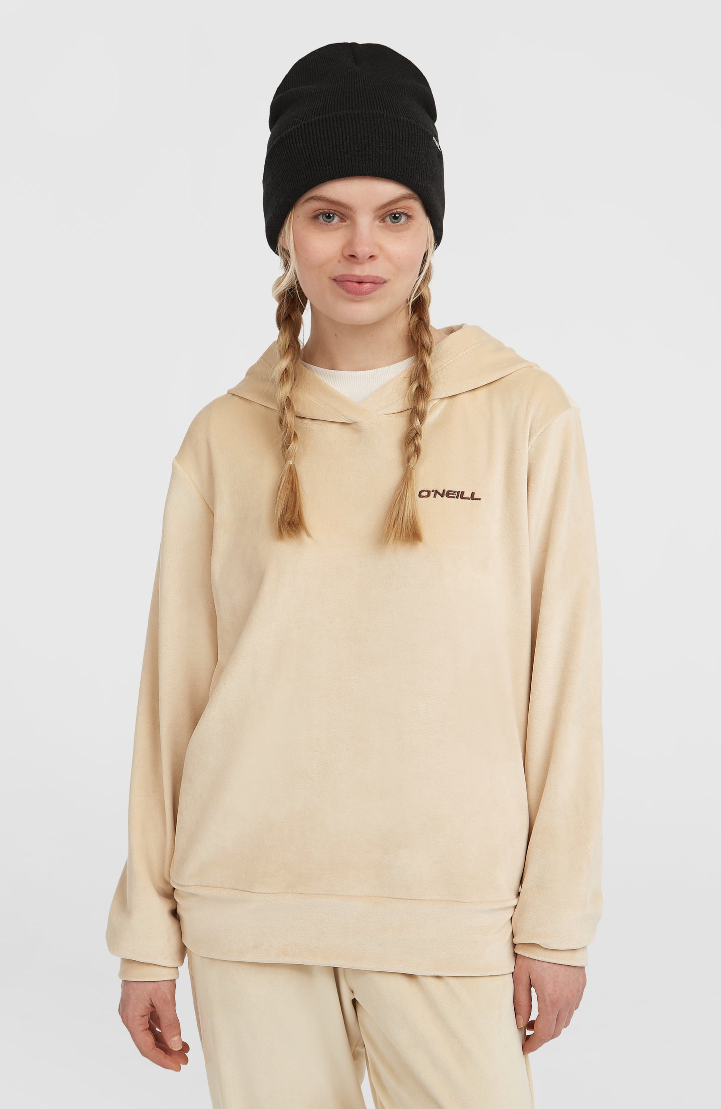 Fwc'Cruz Velour Hoodie - Macaron