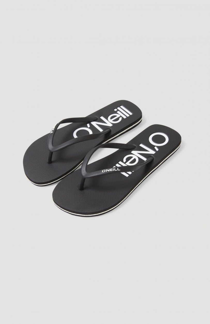 Profile Logo Sandals - Black Out