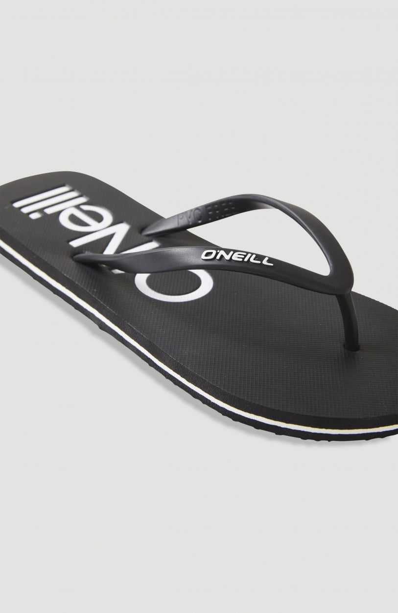 Profile Logo Sandals - Black Out