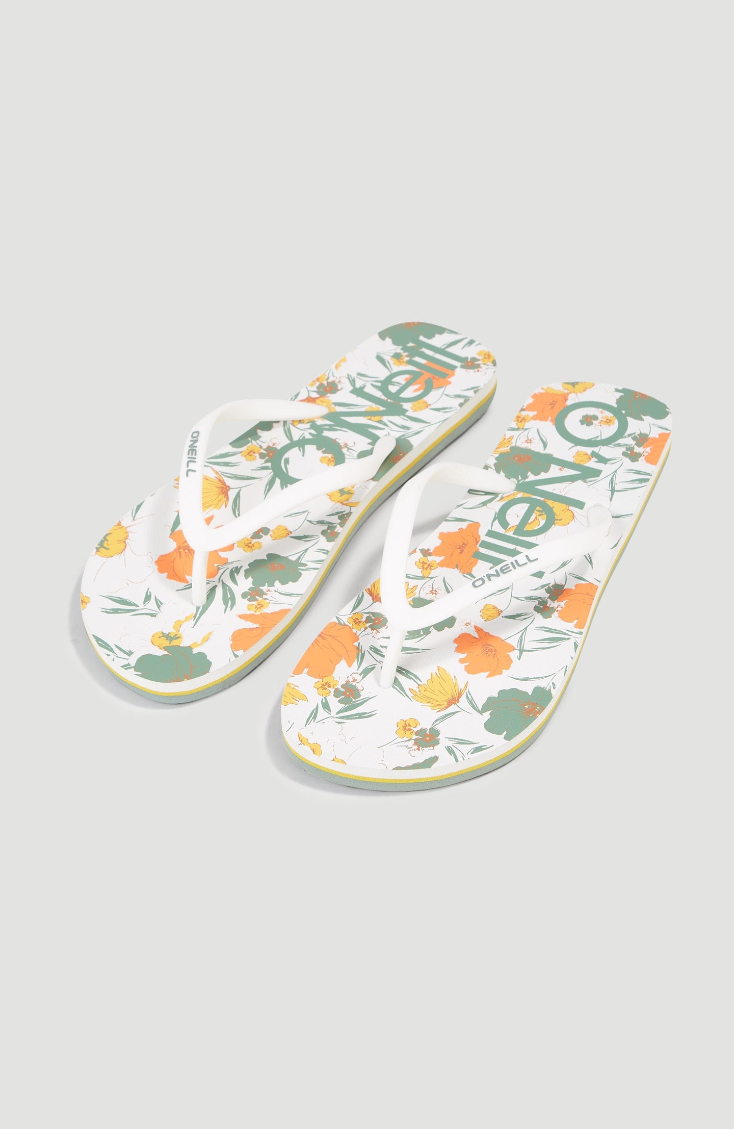 Profile Graphic Sandals - White Bluemchen