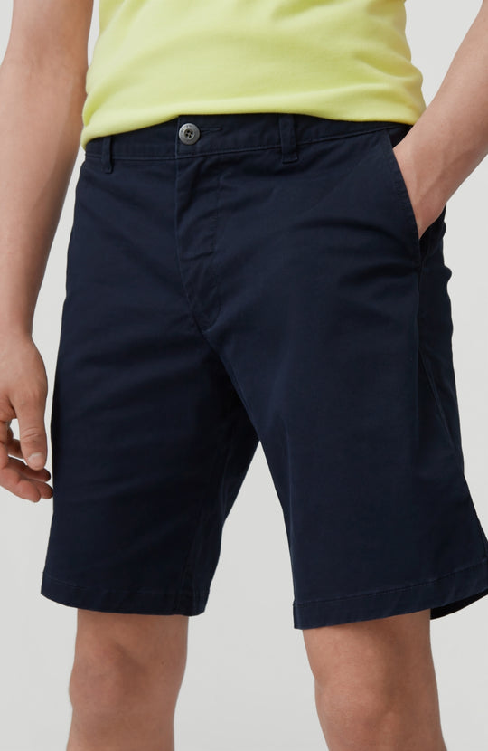 Friday Night Chino Shorts Po Fw23 - Ink Blue -A