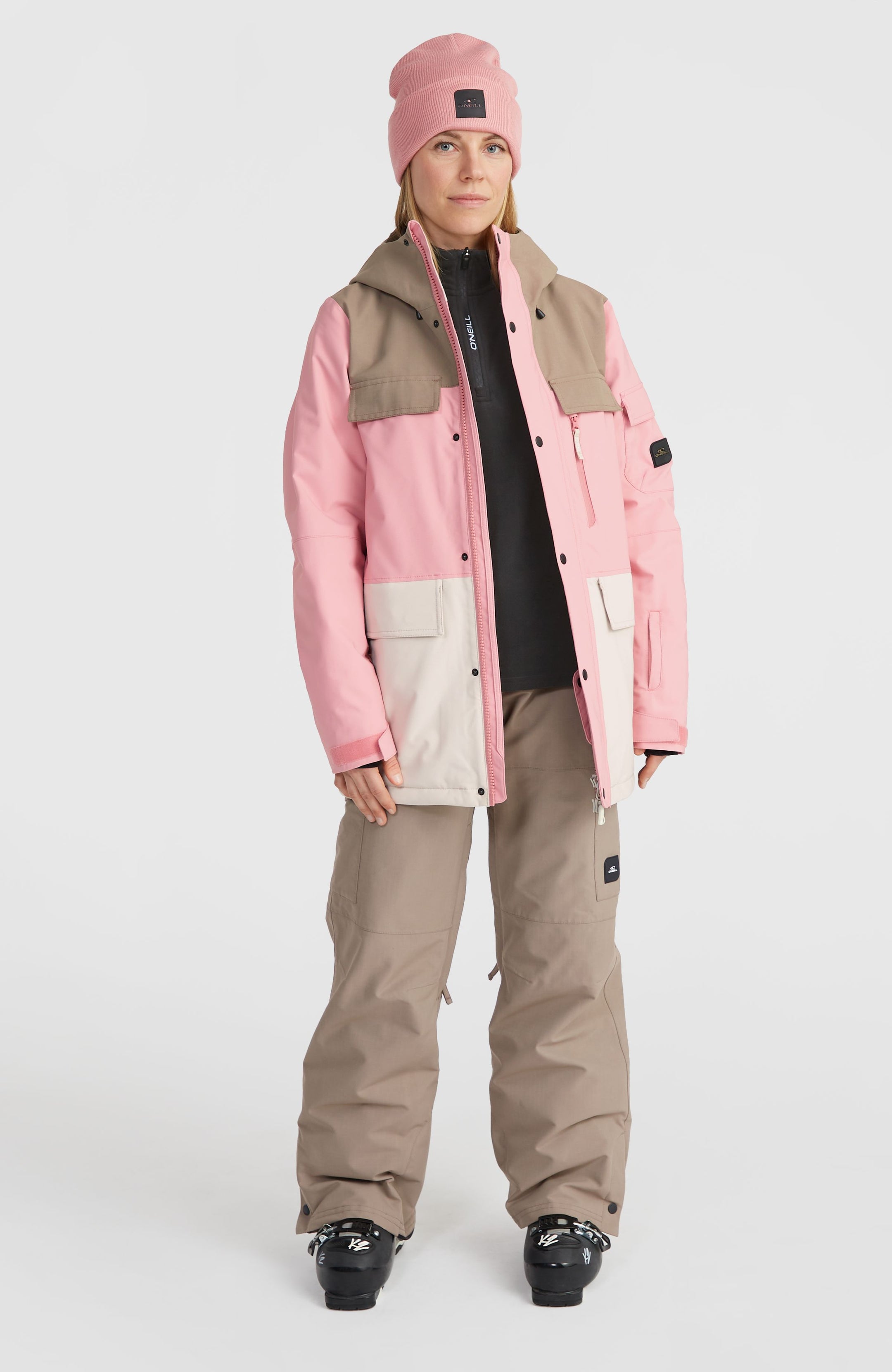 Utility Pro Hybrid Jacket - Genuine Pink Colour Block