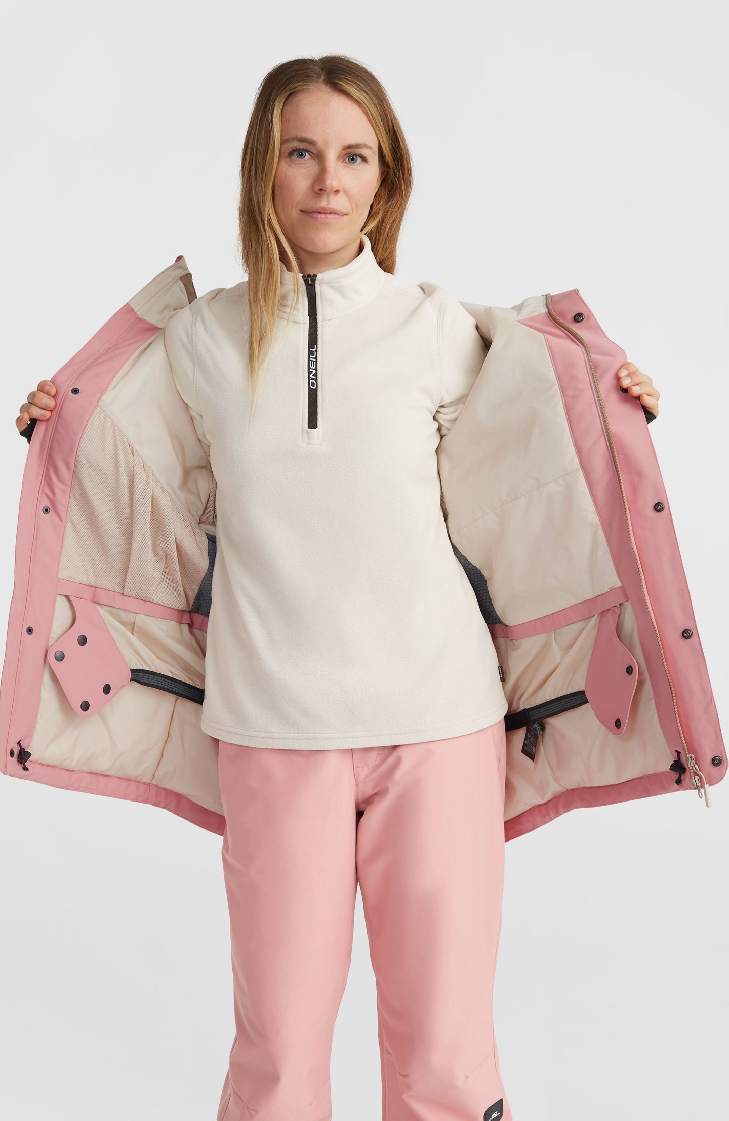 Utility Hybrid Jacket - Genuine Pink Colour Block