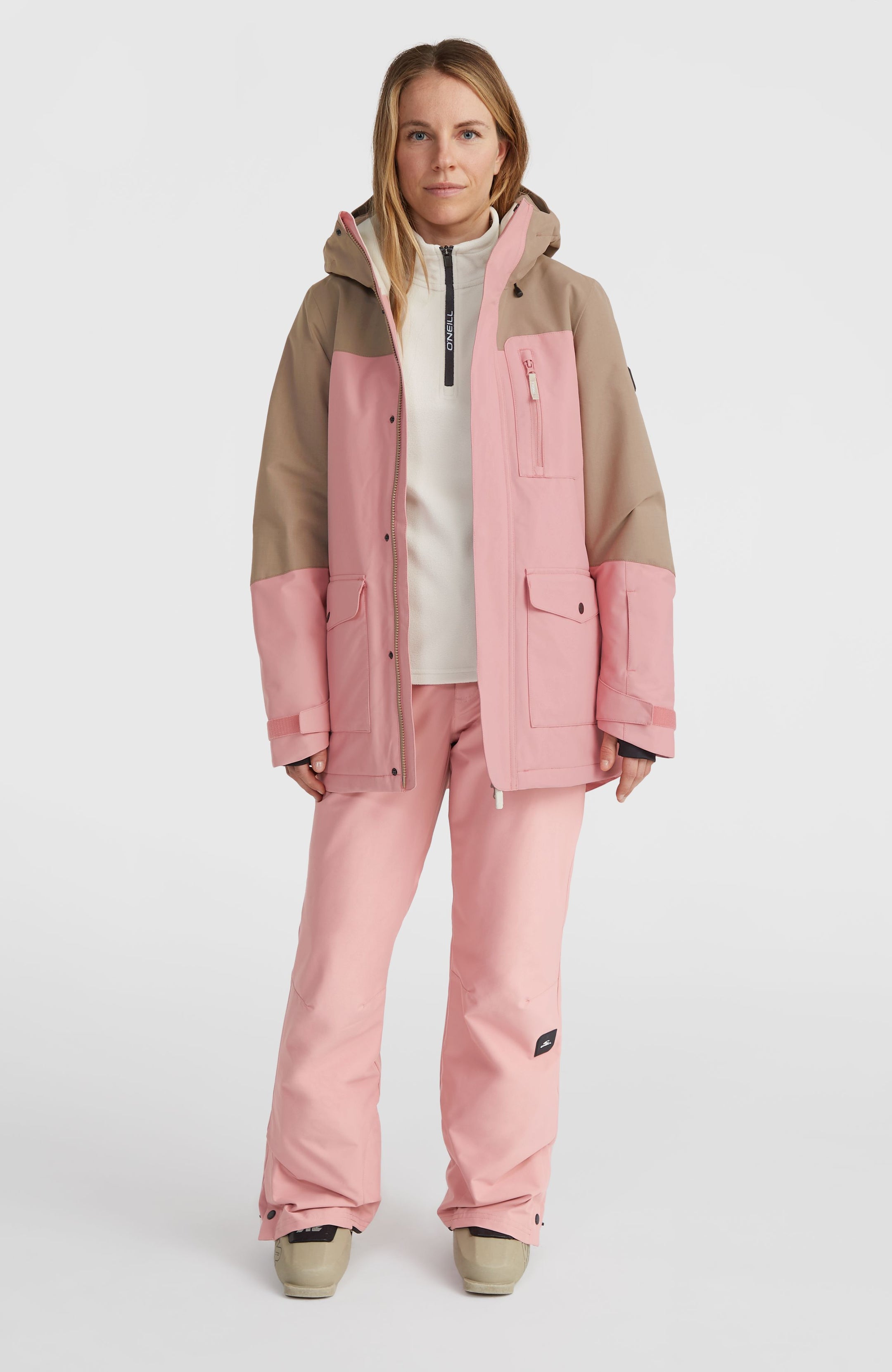 Utility Hybrid Jacket - Genuine Pink Colour Block