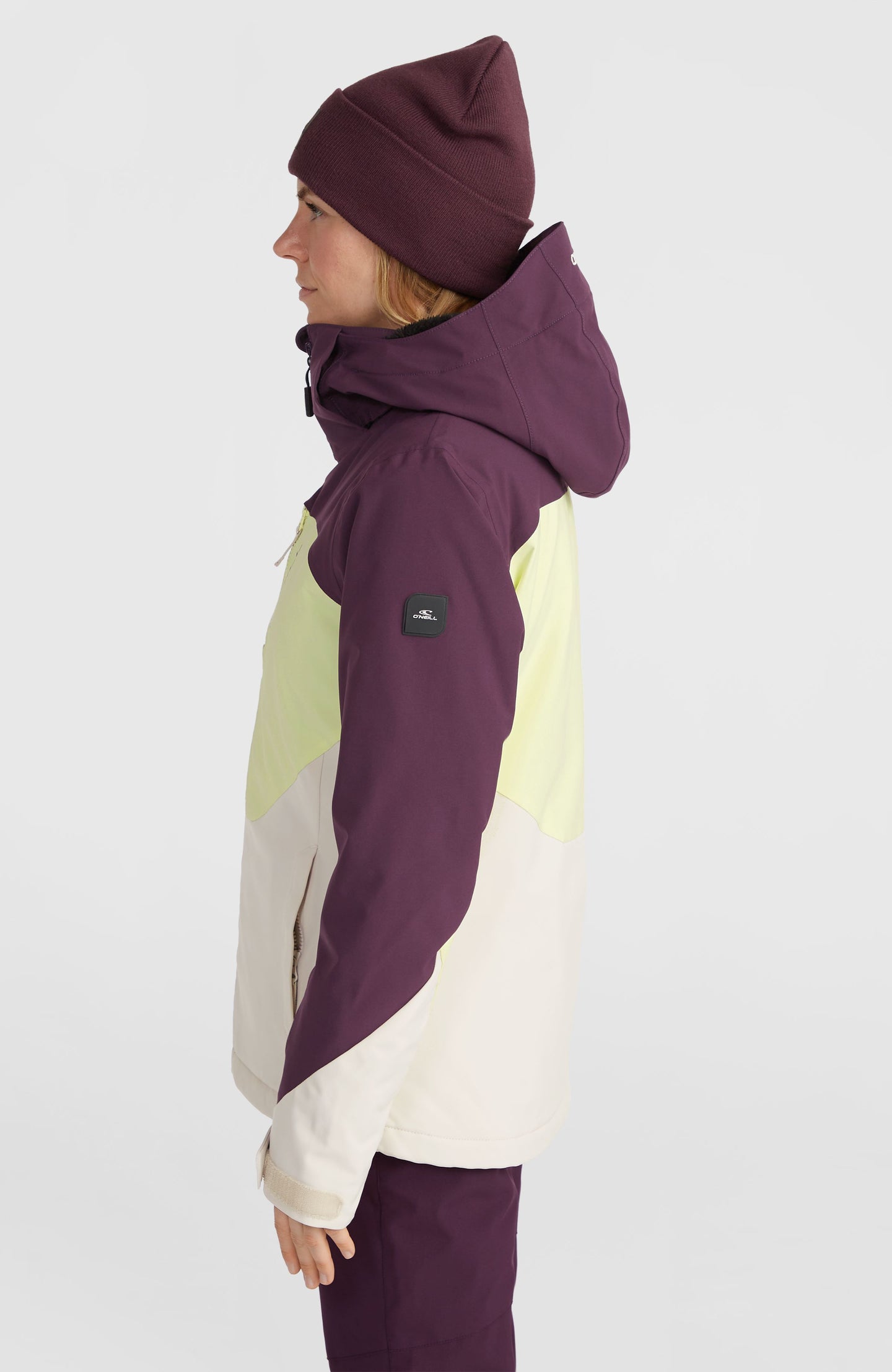 Carbonite Snow Jacket - Aubergine Colour Block