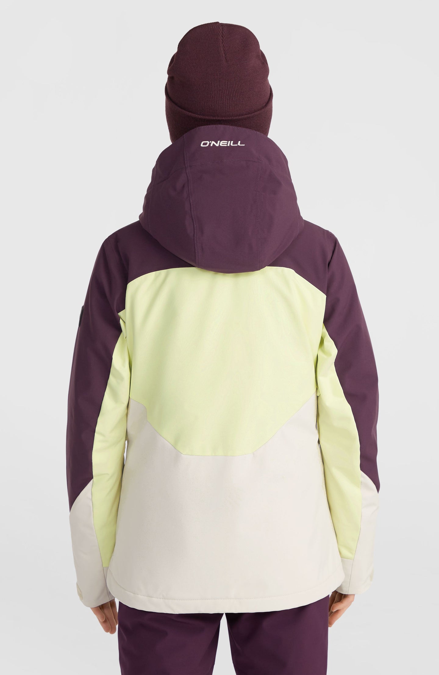 Carbonite Snow Jacket - Aubergine Colour Block