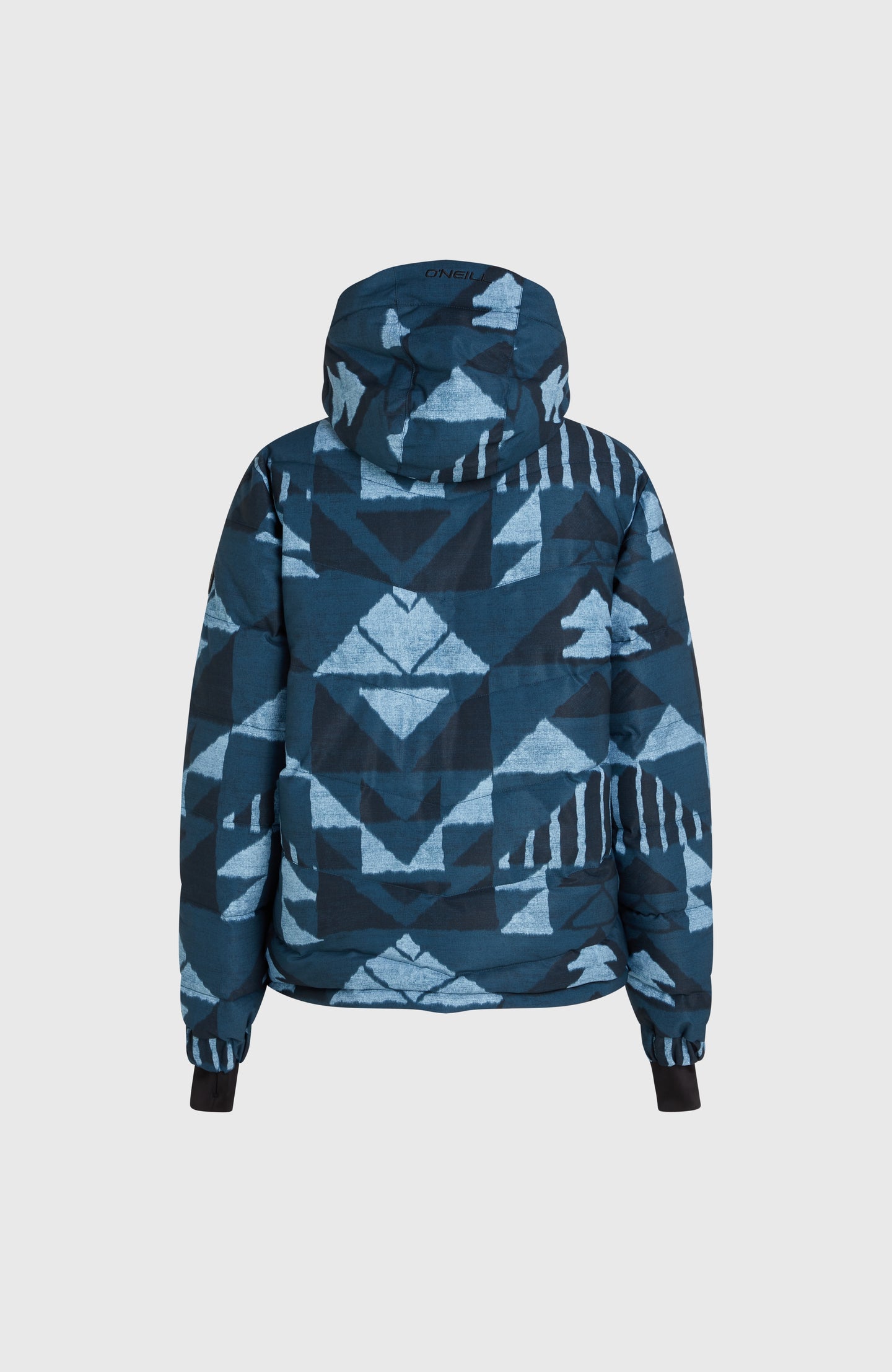 Z.E.N. Puffer Hybrid Jacket - Blue Triangle Ikat