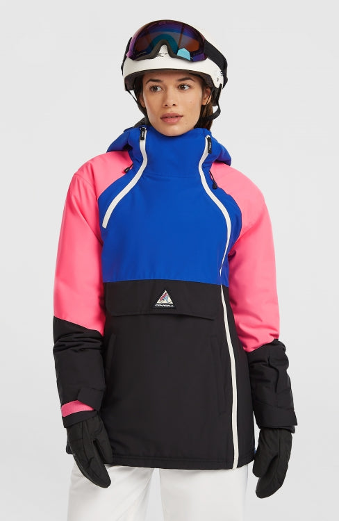 Fwc'Play Asymmetric Snow Jacket - Active Blue Colour Block