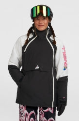 Fwc'Play Asymmetric Snow Jacket - Black Out Colour Block
