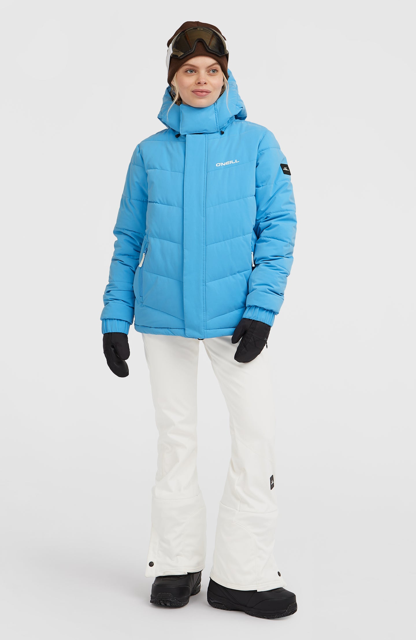 Fwc'Cruz Hybrid Puffer Snow Jacket - Blue Poppy