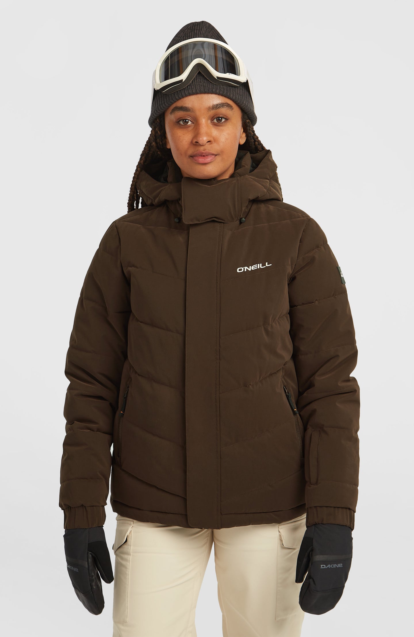 Fwc'Cruz Hybrid Puffer Snow Jacket - Coffee Bean