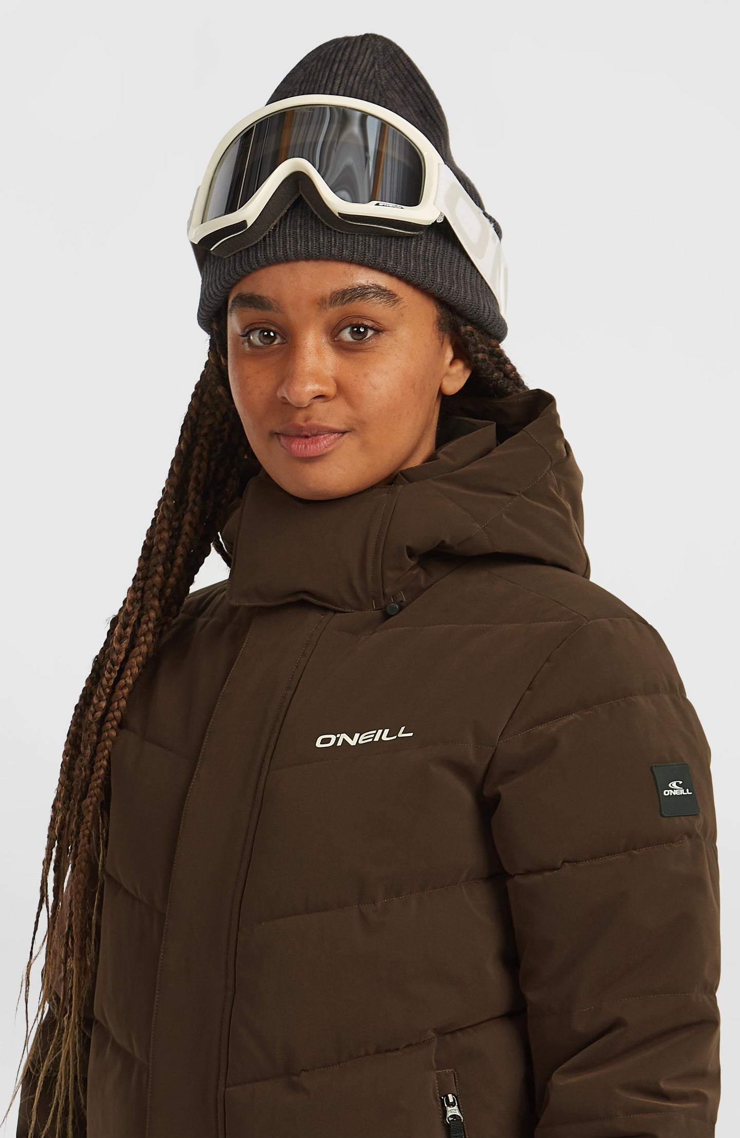 Fwc'Cruz Hybrid Puffer Snow Jacket - Coffee Bean