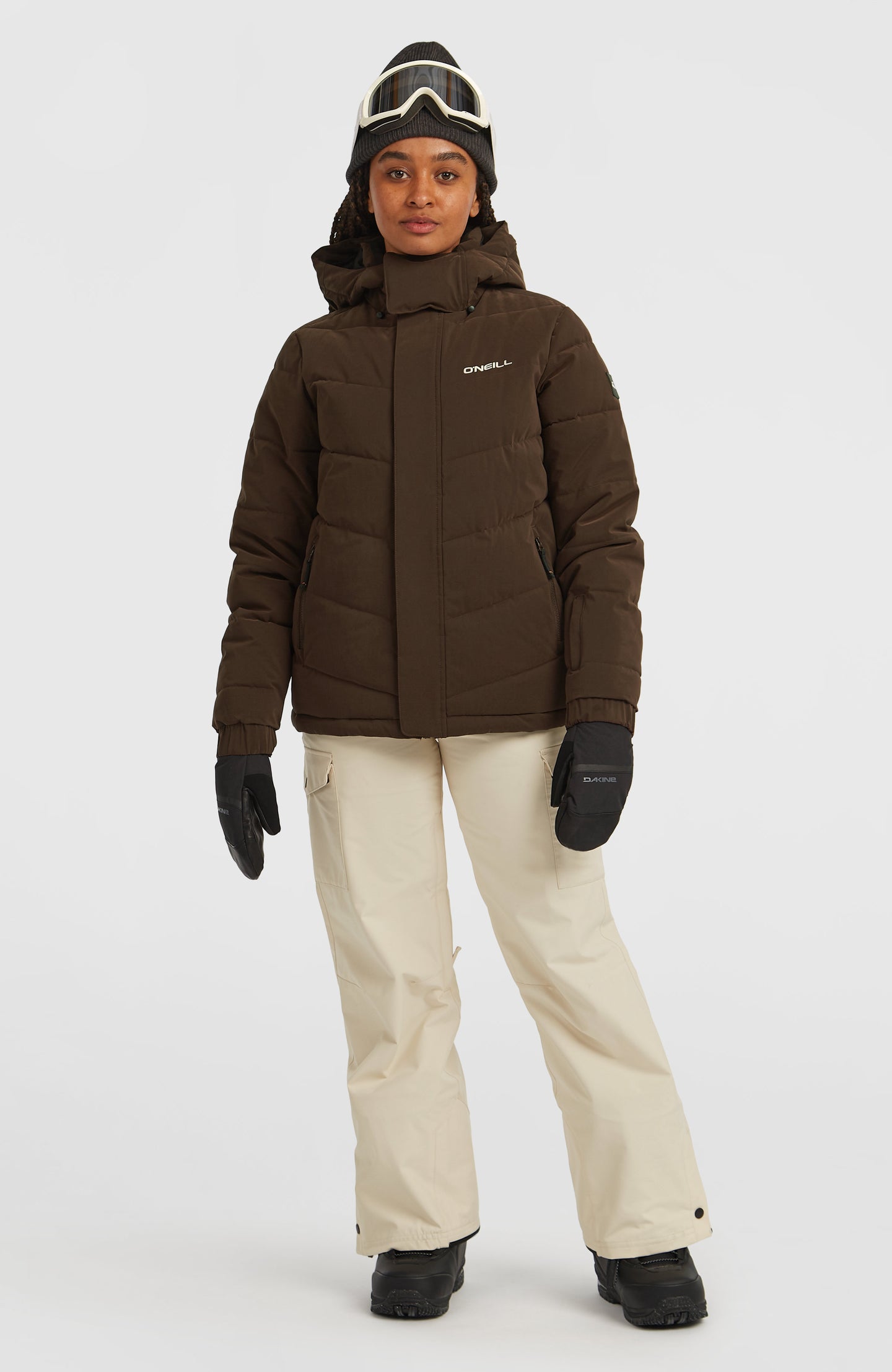 Fwc'Cruz Hybrid Puffer Snow Jacket - Coffee Bean