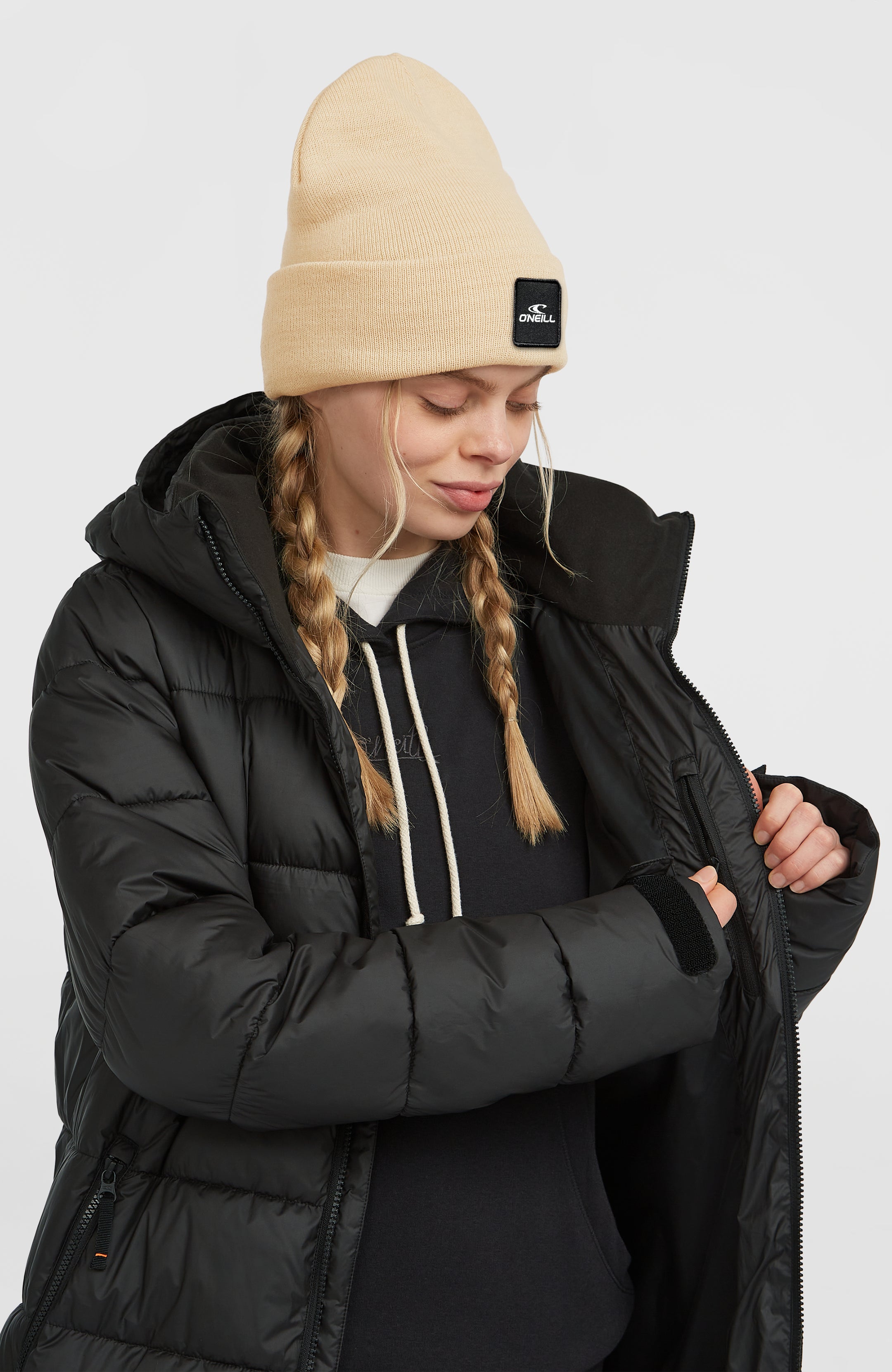 O'Neill Must-Have Long Puffer Jacket - Black Out