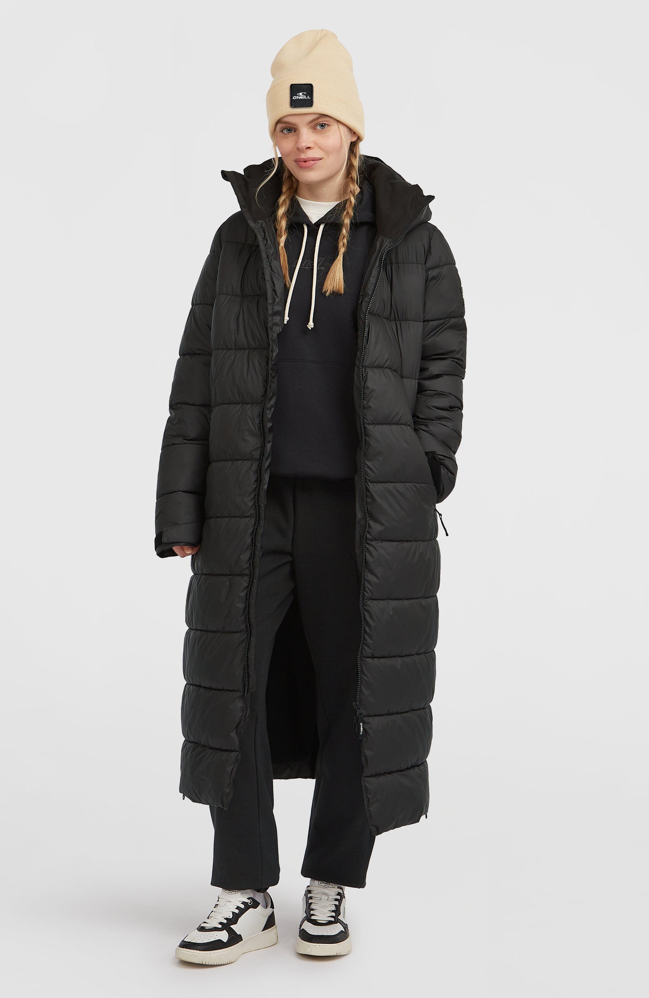 O'Neill Must-Have Long Puffer Jacket - Black Out