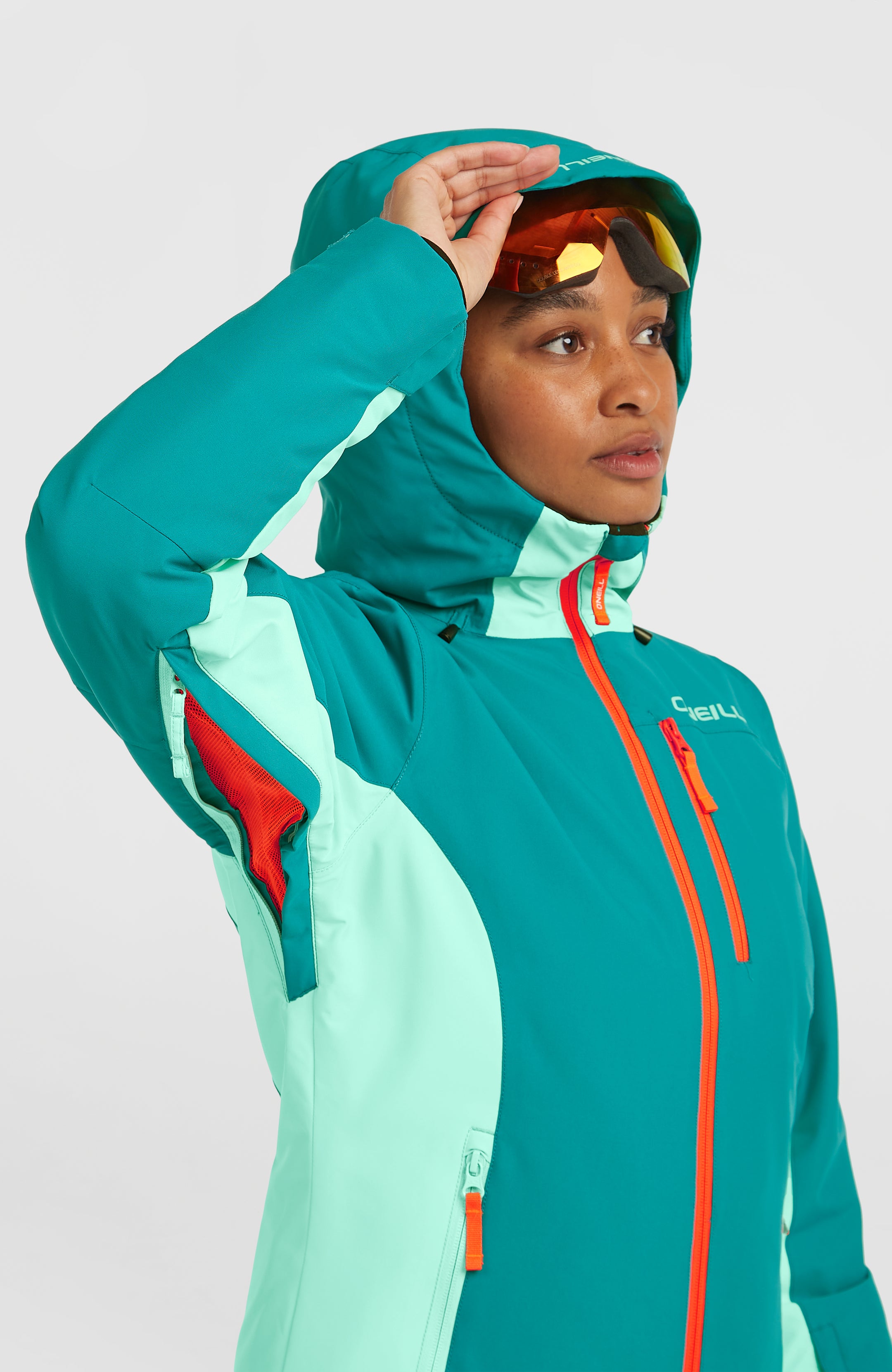 Fwc'Cruz Duo Snow Jacket - Island Breeze Colour Block