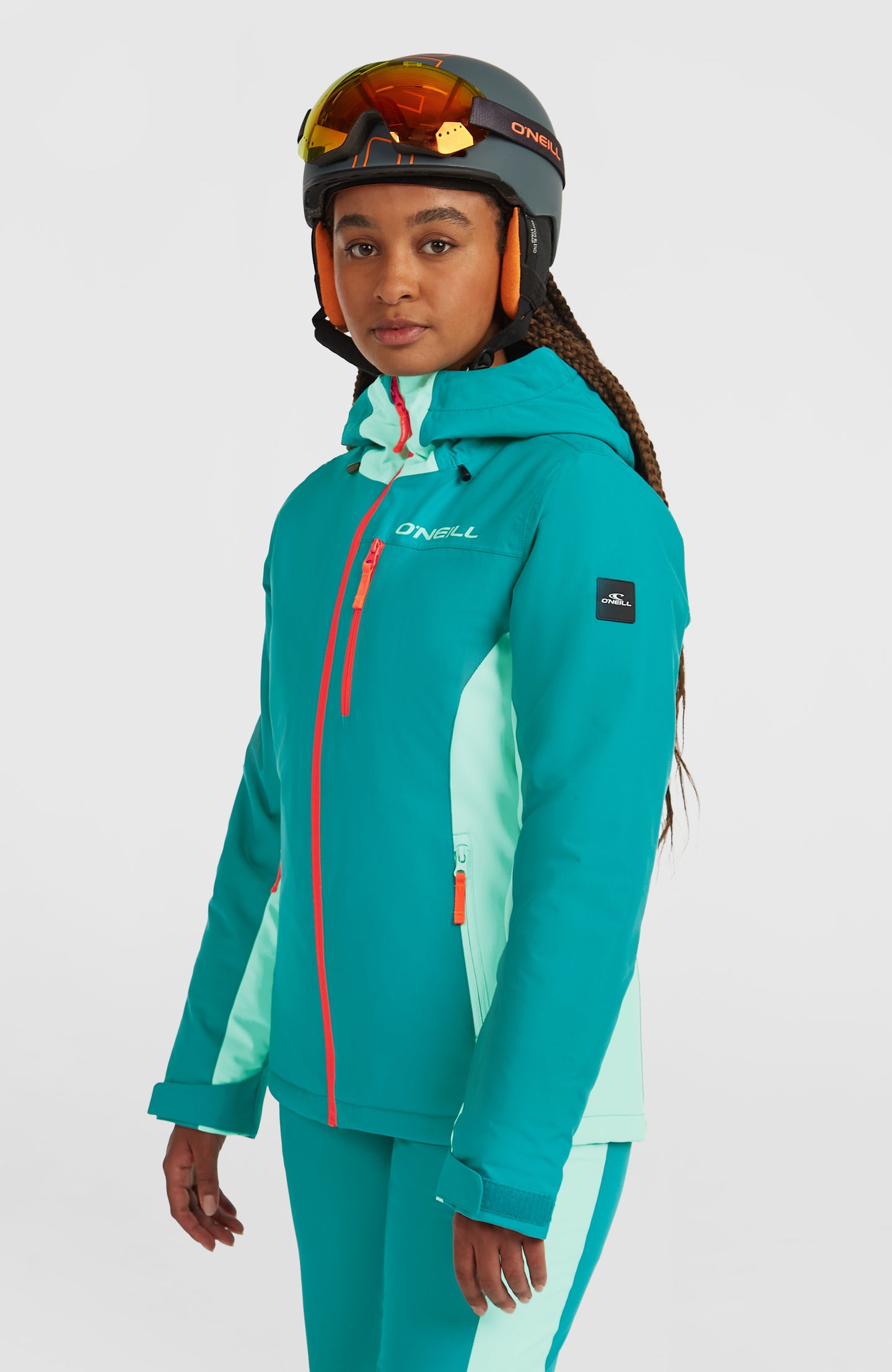 Fwc'Cruz Duo Snow Jacket - Island Breeze Colour Block