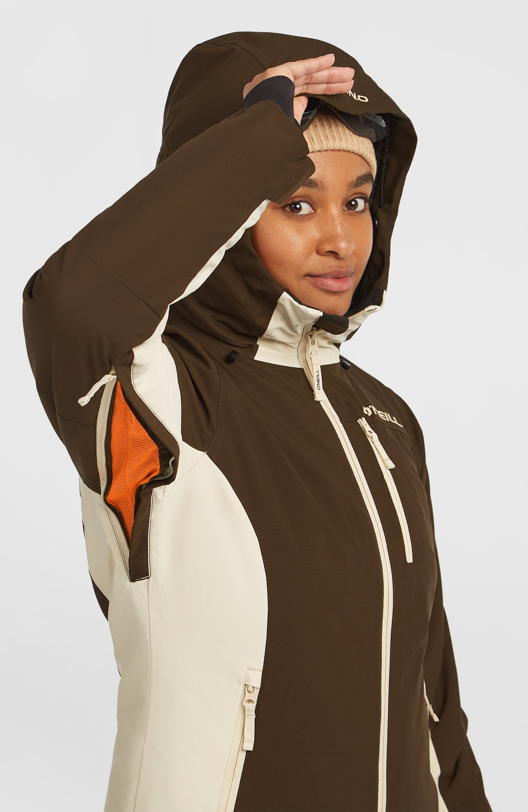 Fwc'Cruz Duo Snow Jacket - Coffee Bean Colour Block