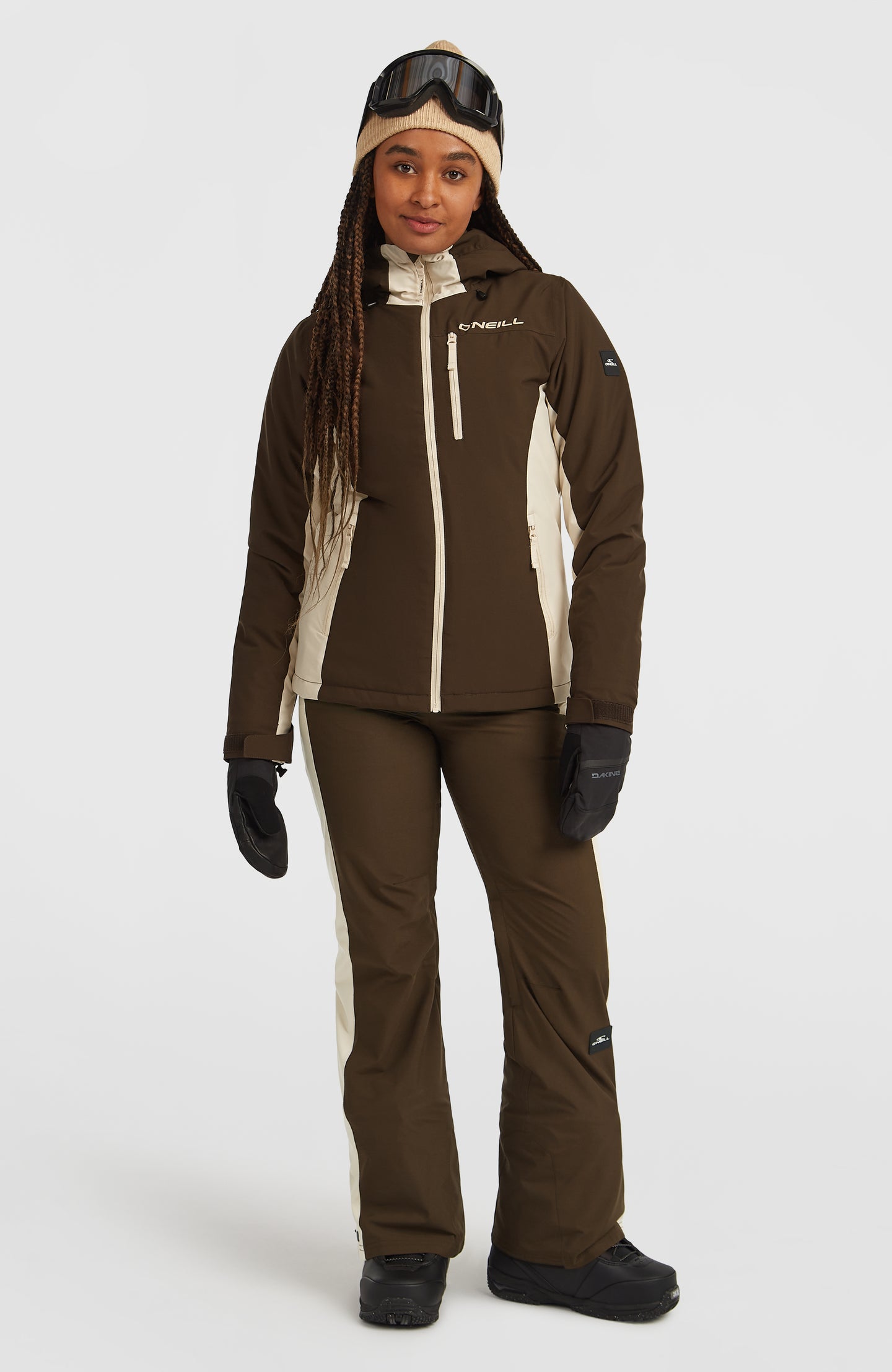 Fwc'Cruz Duo Snow Jacket - Coffee Bean Colour Block