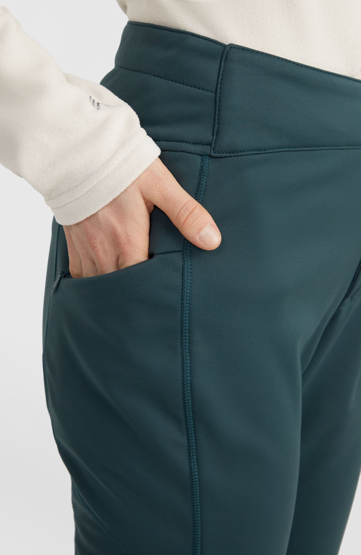 Blessed Softshell Hybrid Skinny Pants - Alma Steel