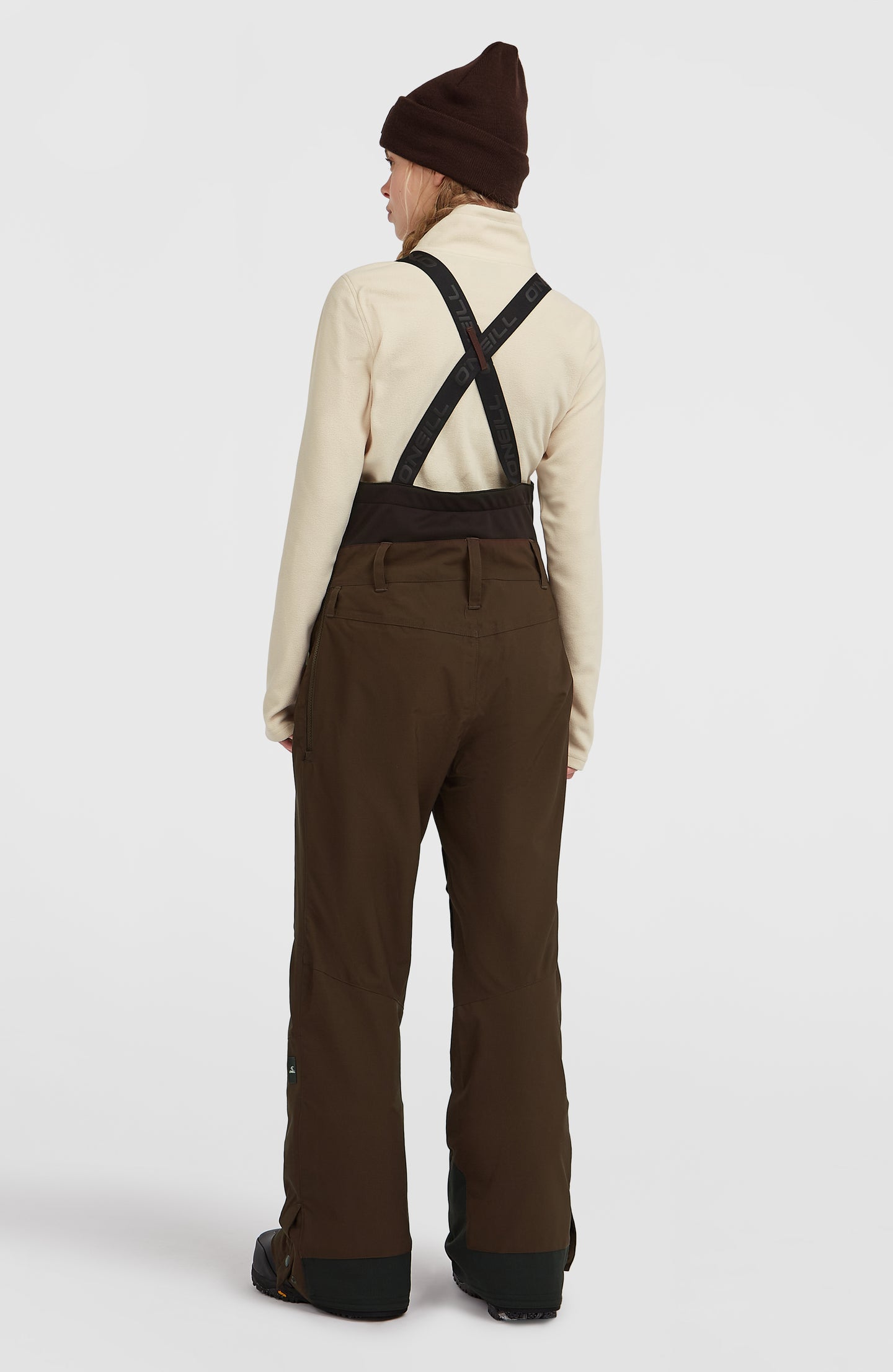 Fwc'Peak Bib Snow Pants - Coffee Bean Colour Block