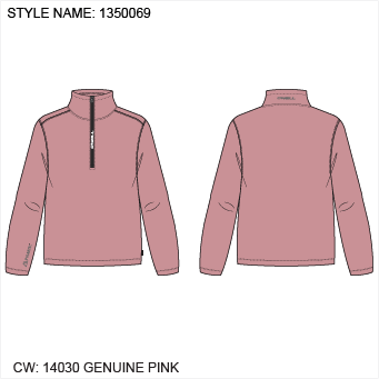 Jack'S Polartec 100 Hz Fleece - Genuine Pink
