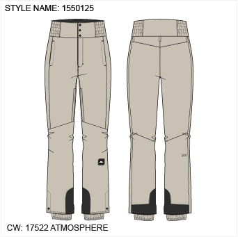 Aplite Pro Slim Snow Pants - Atmosphere