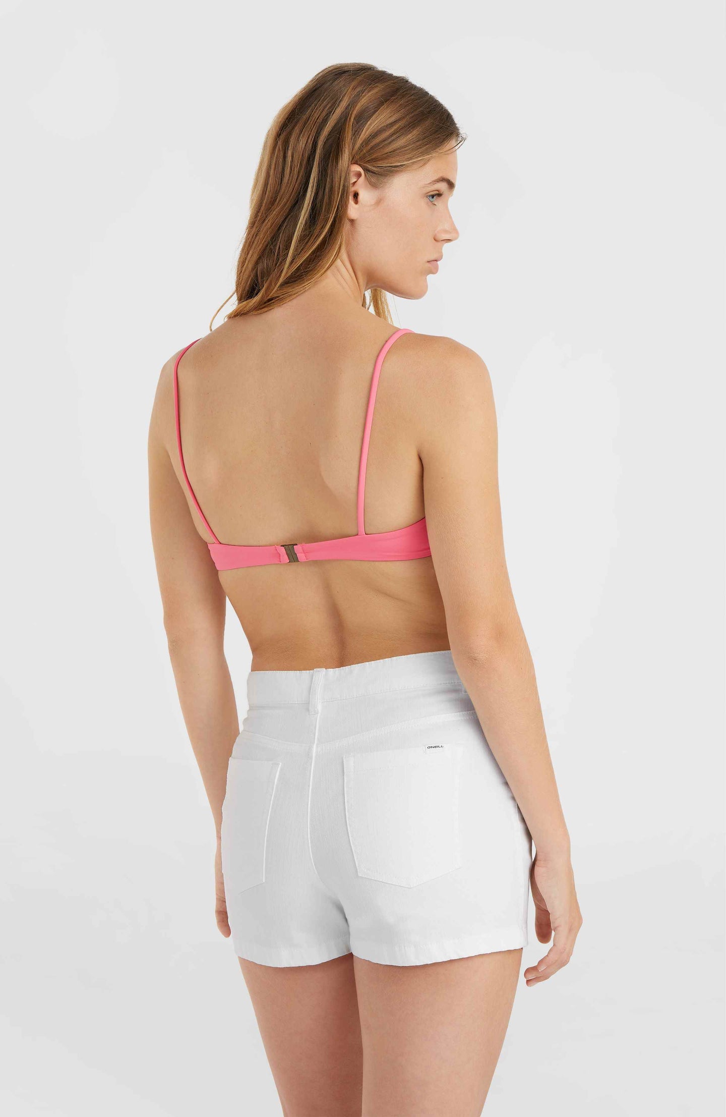 Essentials Stretch 5 Pkt Shorts - Snow White