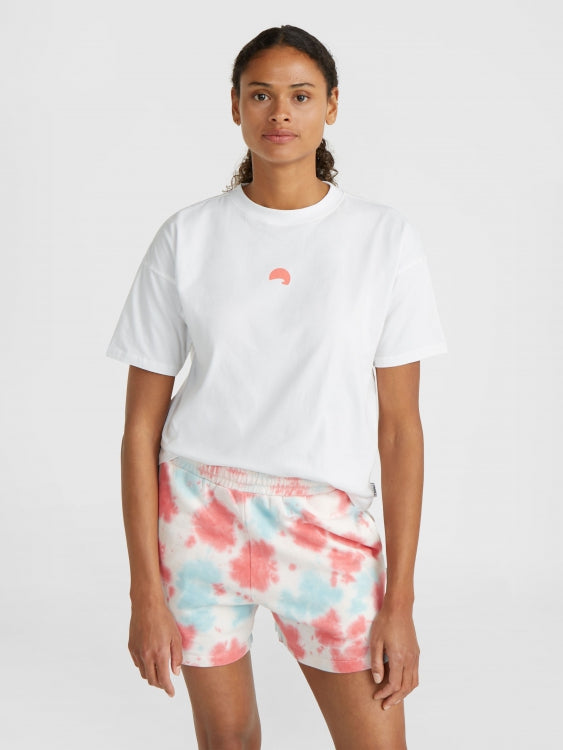 Wow Sweat Shorts - Pink Ice Cube Tie Dye