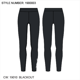 Baselayer Bottom - Black Out