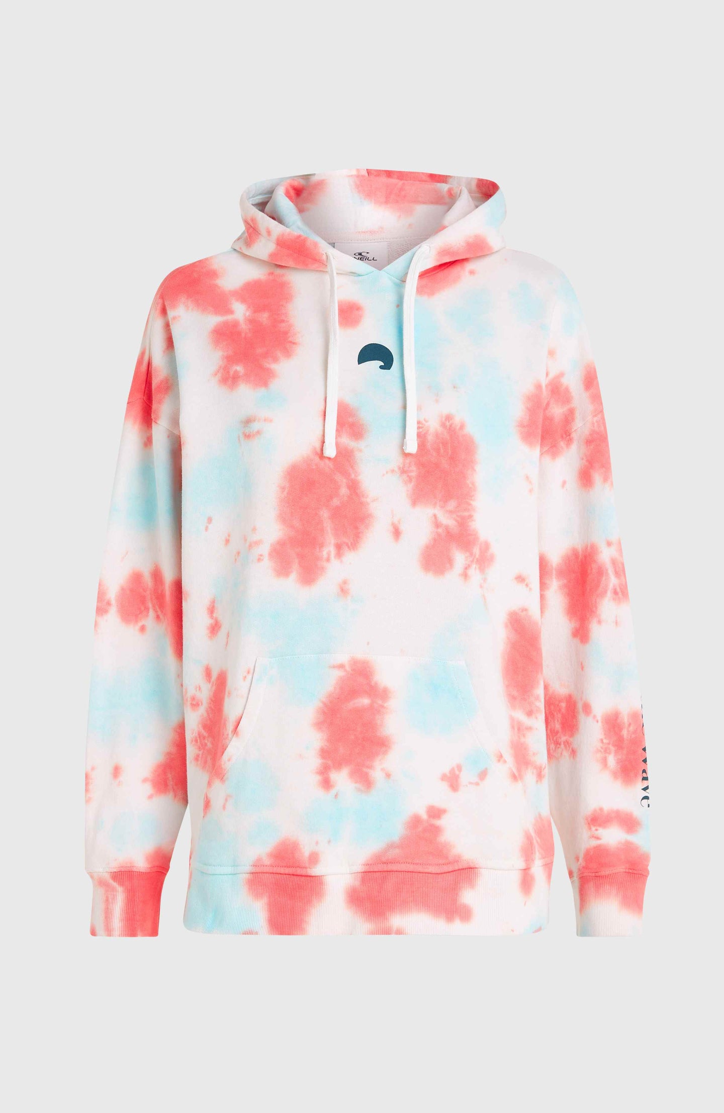 Wow Hoodie - Pink Ice Cube Tie Dye