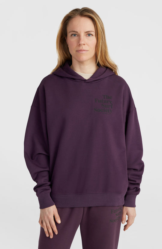 The Future Surf Society Hoodie - Aubergine