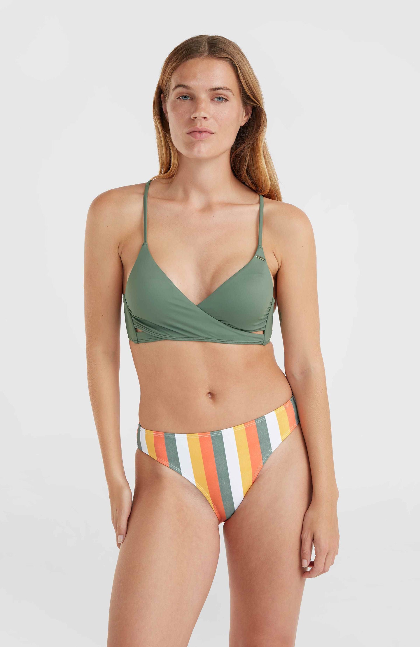 Rita Bottom - Orange Multistripe