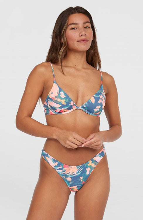 Honopu Rockley Bikini Set - Blue Painted Tropics