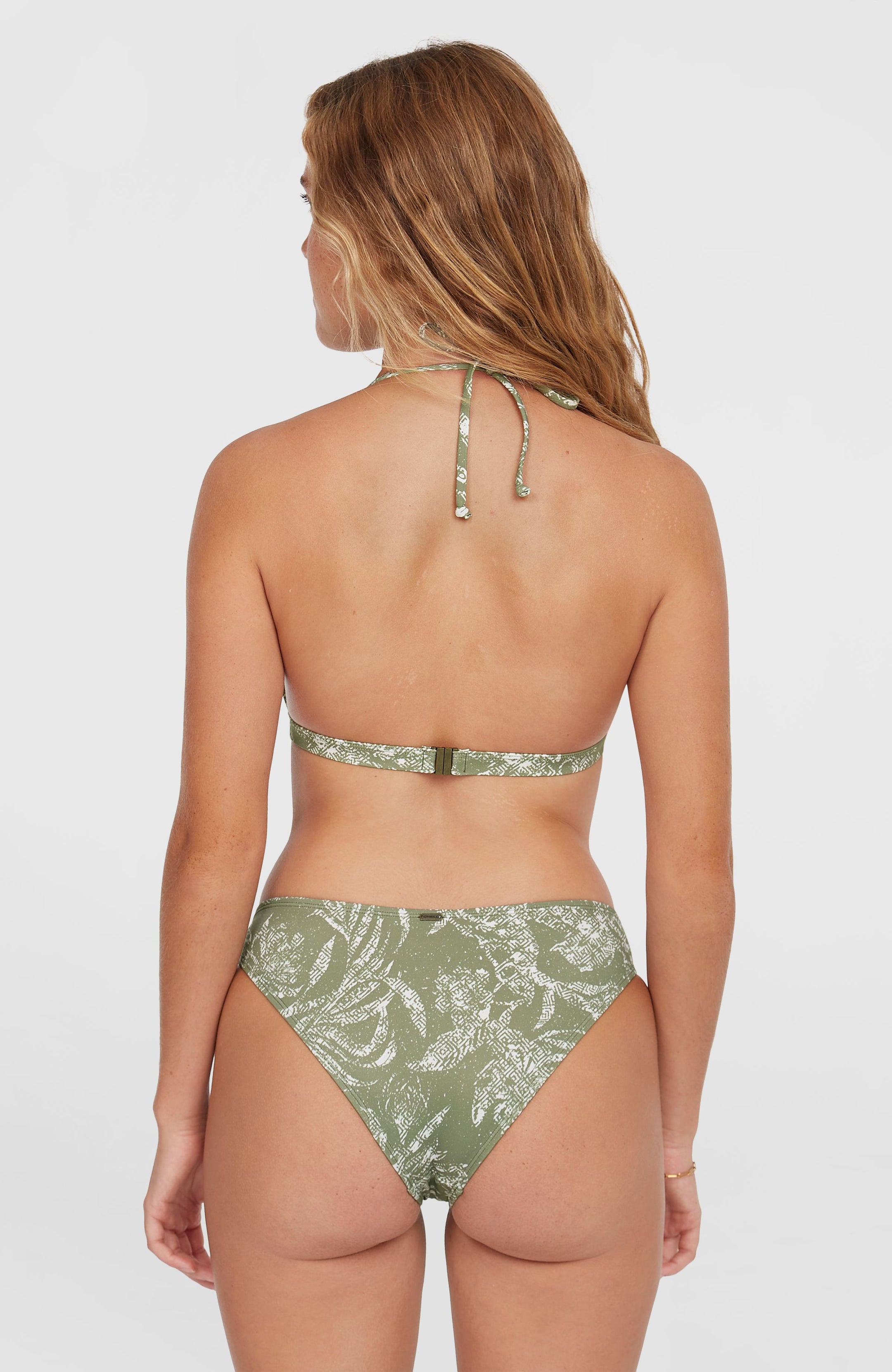 Essentials Marga Cruz Bikini Set - Green Textured Jungle