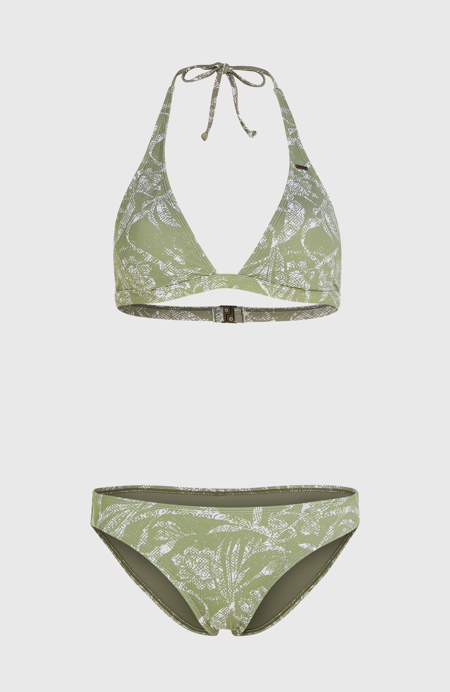 Essentials Marga Cruz Bikini Set - Green Textured Jungle