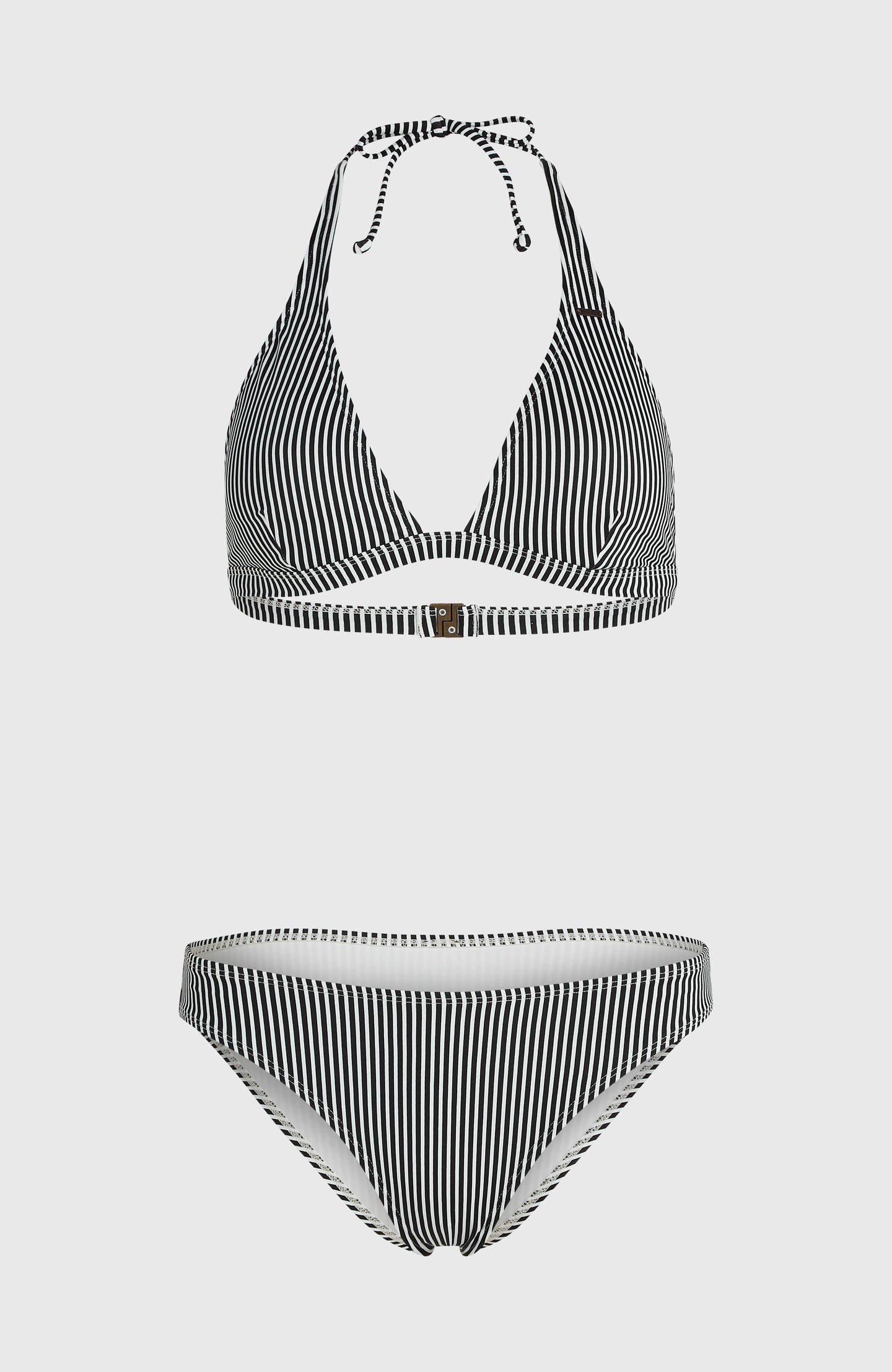 Essentials Marga Cruz Bikini Set - Black Simple Stripe