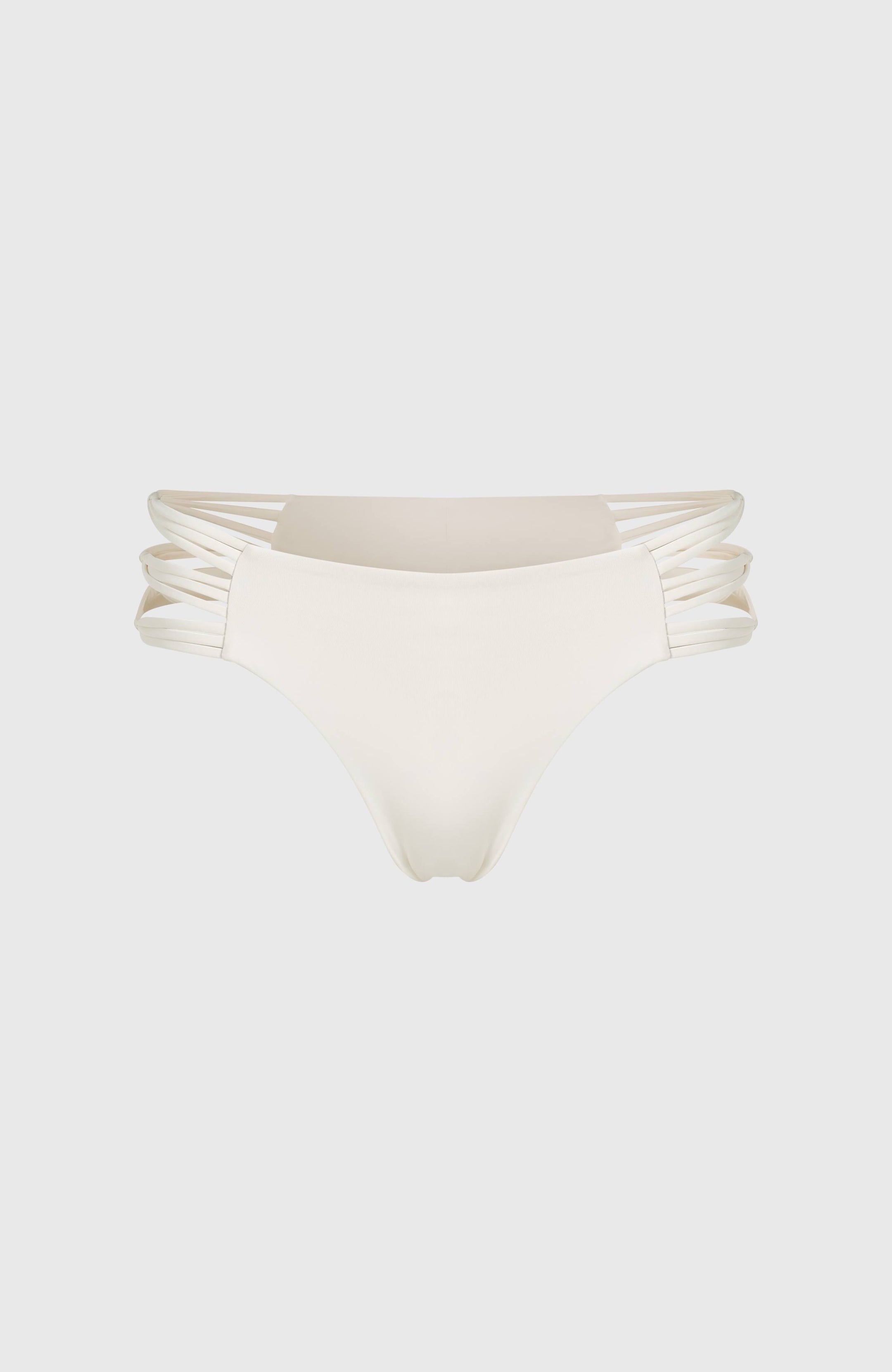 Boulders Strappy Sides Bottom - Snow White