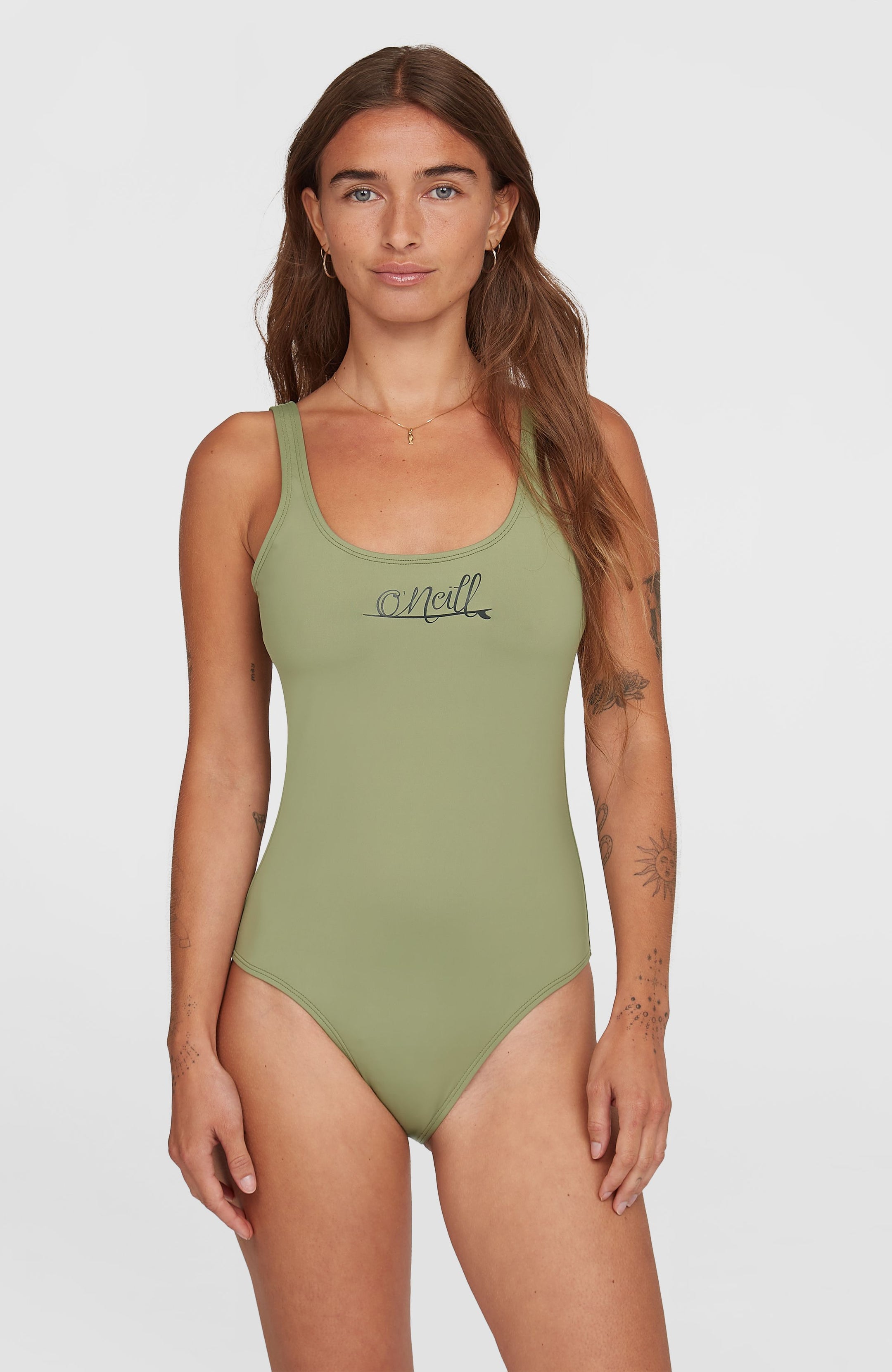 Esssentials O'Neill Script Swimsuit - Avery Fern