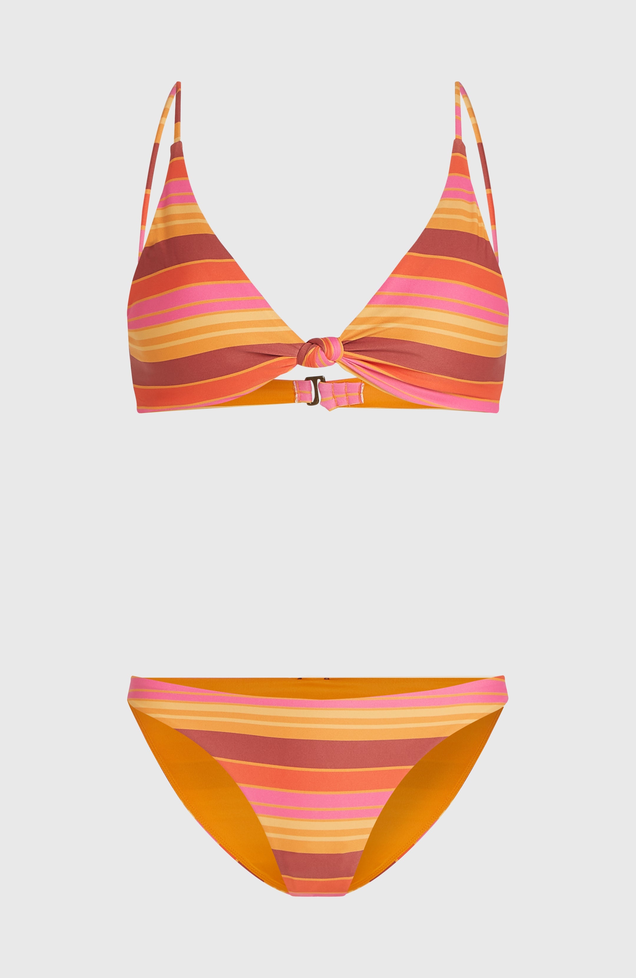 O'Riginals Pismo Flamenco Bikini Set - Orange Sunny Stripe